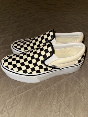 Platform Vans Slip On